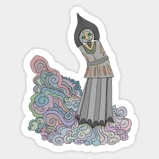 Flatwoods Monster Sticker